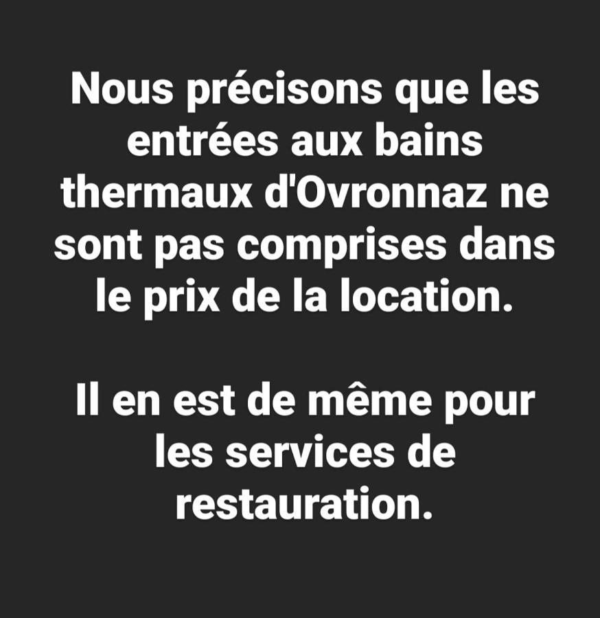 Charmant studio rénové situé dans les bains d'Ovronnaz, immeuble les Sources Exterior foto